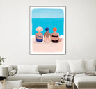 Cakula by Maja on GIANT ART - blue figurative hats
