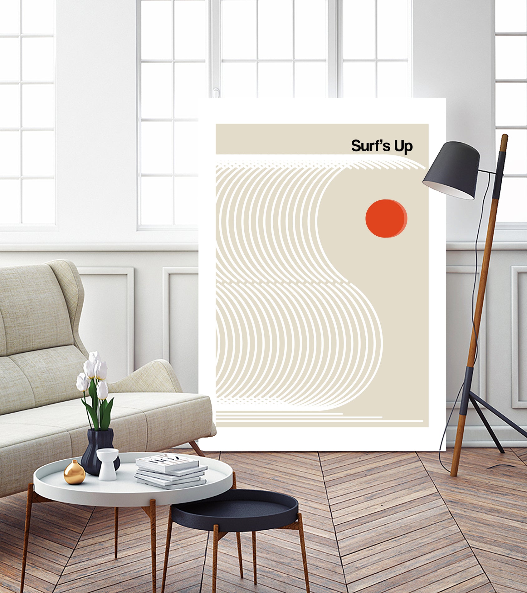 Surf's Up by Frances on GIANT ART - illustration surf