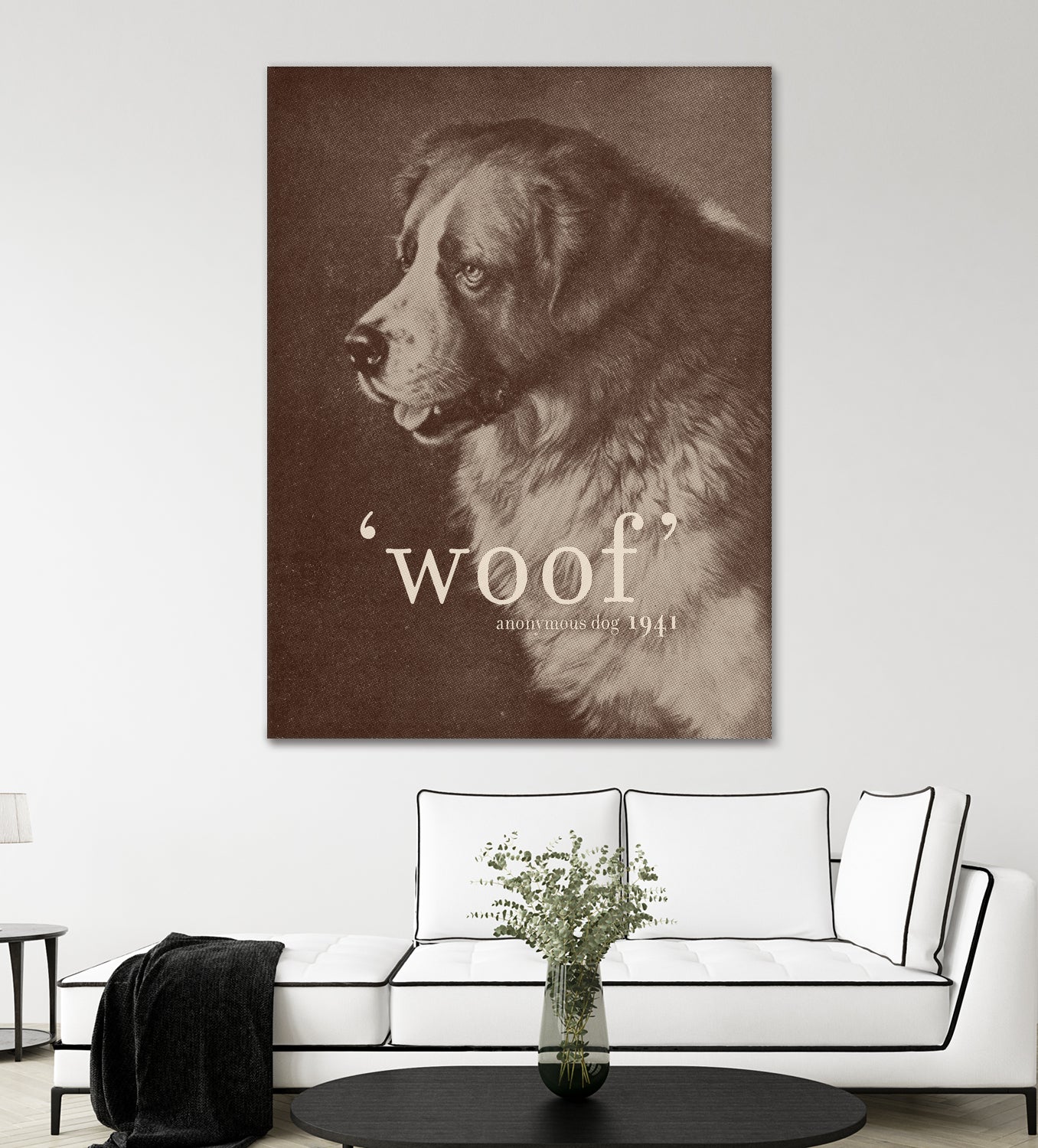 Famous Quote Dog by Florent Bodart on GIANT ART - animals quote