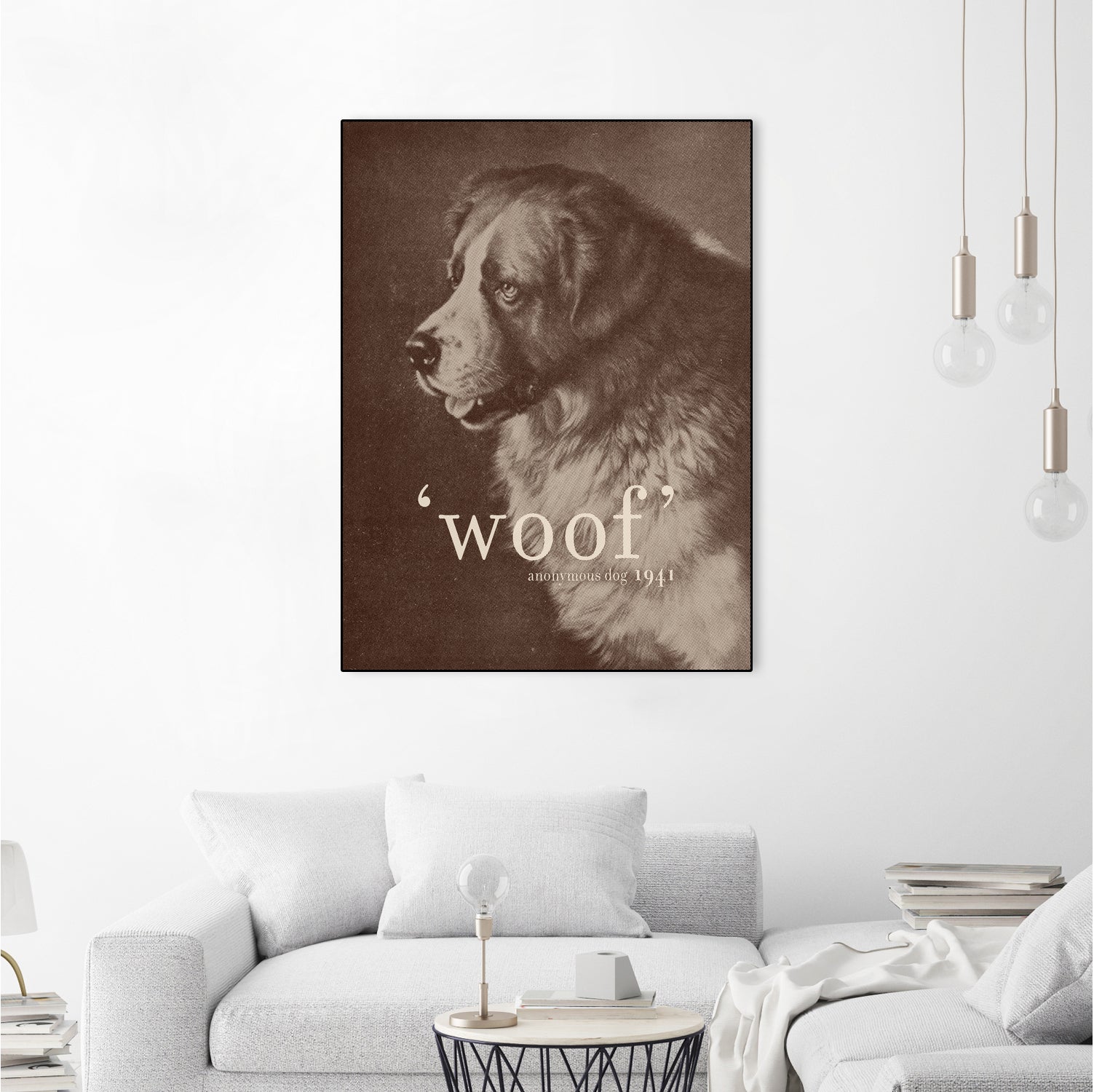 Famous Quote Dog by Florent Bodart on GIANT ART - animals quote