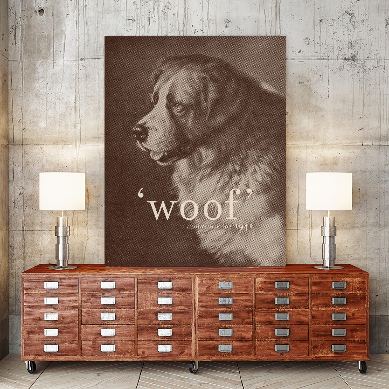 Famous Quote Dog by Florent Bodart on GIANT ART - animals quote