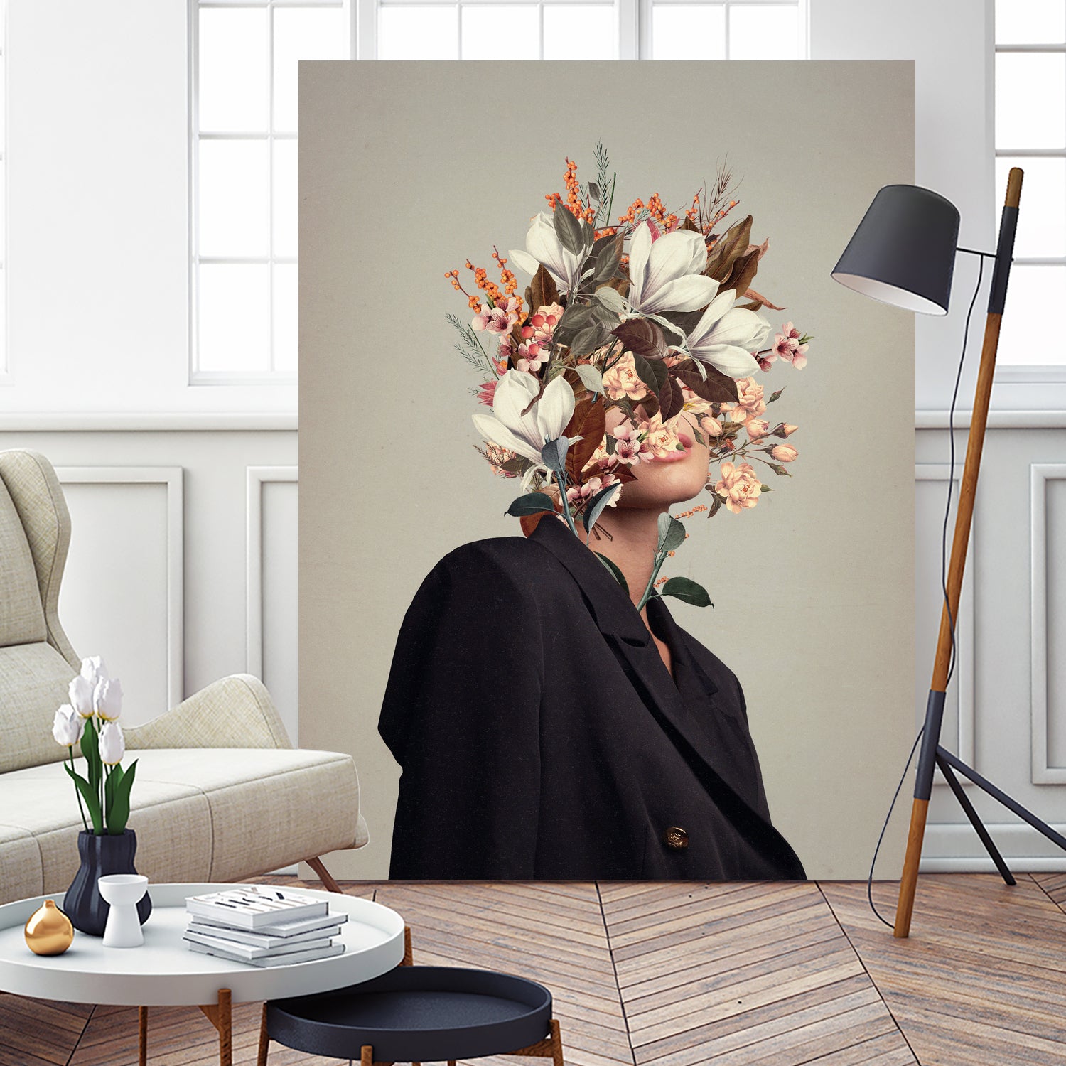 Infinite Moments Infinite Autumns by Frank Moth on GIANT ART - figurative  art,portrait,woman,feminine,elegant,autumn,lotus,roses,equinox,flowers,botanical,petal,petals,flower,flora,flowers and plants,botanicals,person,figurative,people,elegancy,grace,graceful,fall,lotuses,lotus flower,lotus flowers,plant,plants,leaf,leafs,spa,zen,mindfulness,surreal,creative edit,surrealism,surrealistic,composite,montage,surrealist,creative portrait