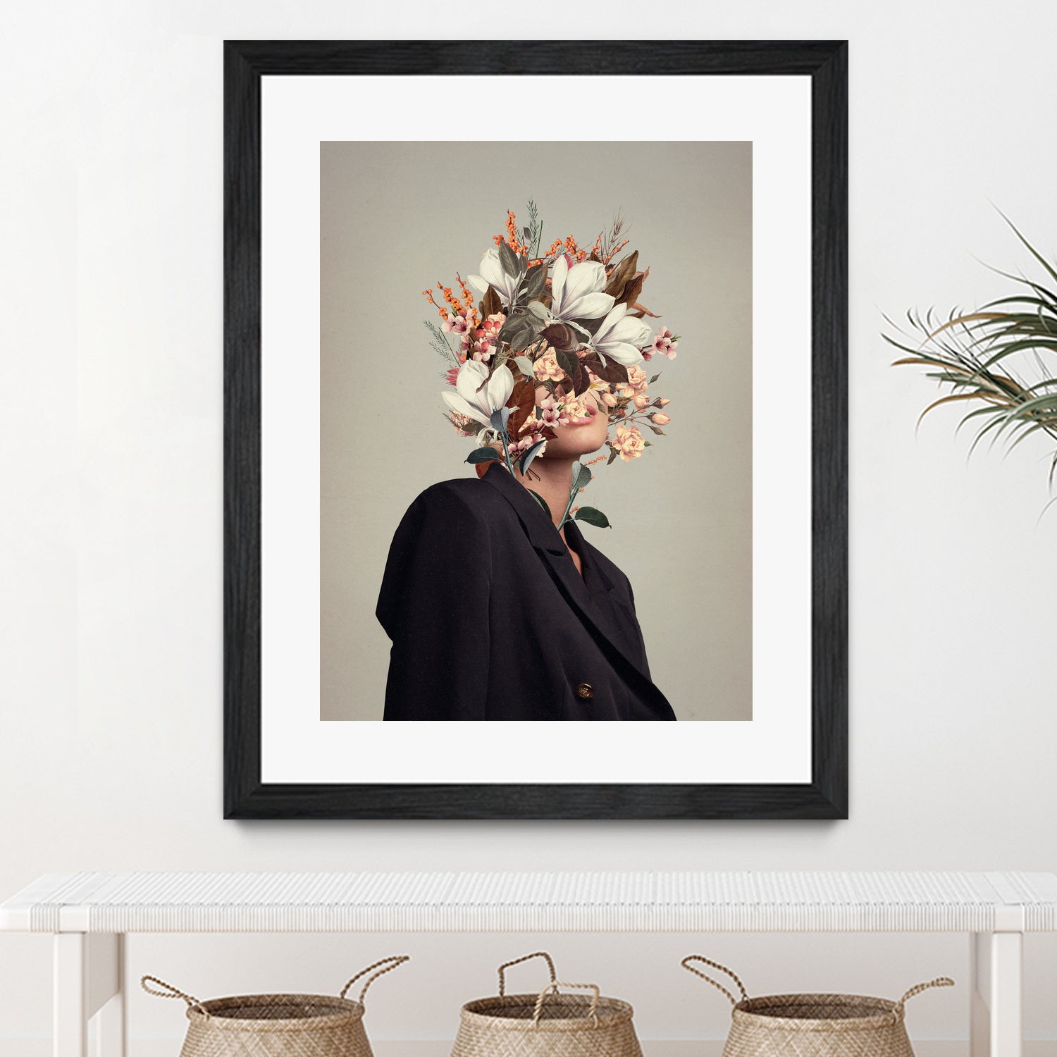 Infinite Moments Infinite Autumns by Frank Moth on GIANT ART - figurative  art,portrait,woman,feminine,elegant,autumn,lotus,roses,equinox,flowers,botanical,petal,petals,flower,flora,flowers and plants,botanicals,person,figurative,people,elegancy,grace,graceful,fall,lotuses,lotus flower,lotus flowers,plant,plants,leaf,leafs,spa,zen,mindfulness,surreal,creative edit,surrealism,surrealistic,composite,montage,surrealist,creative portrait