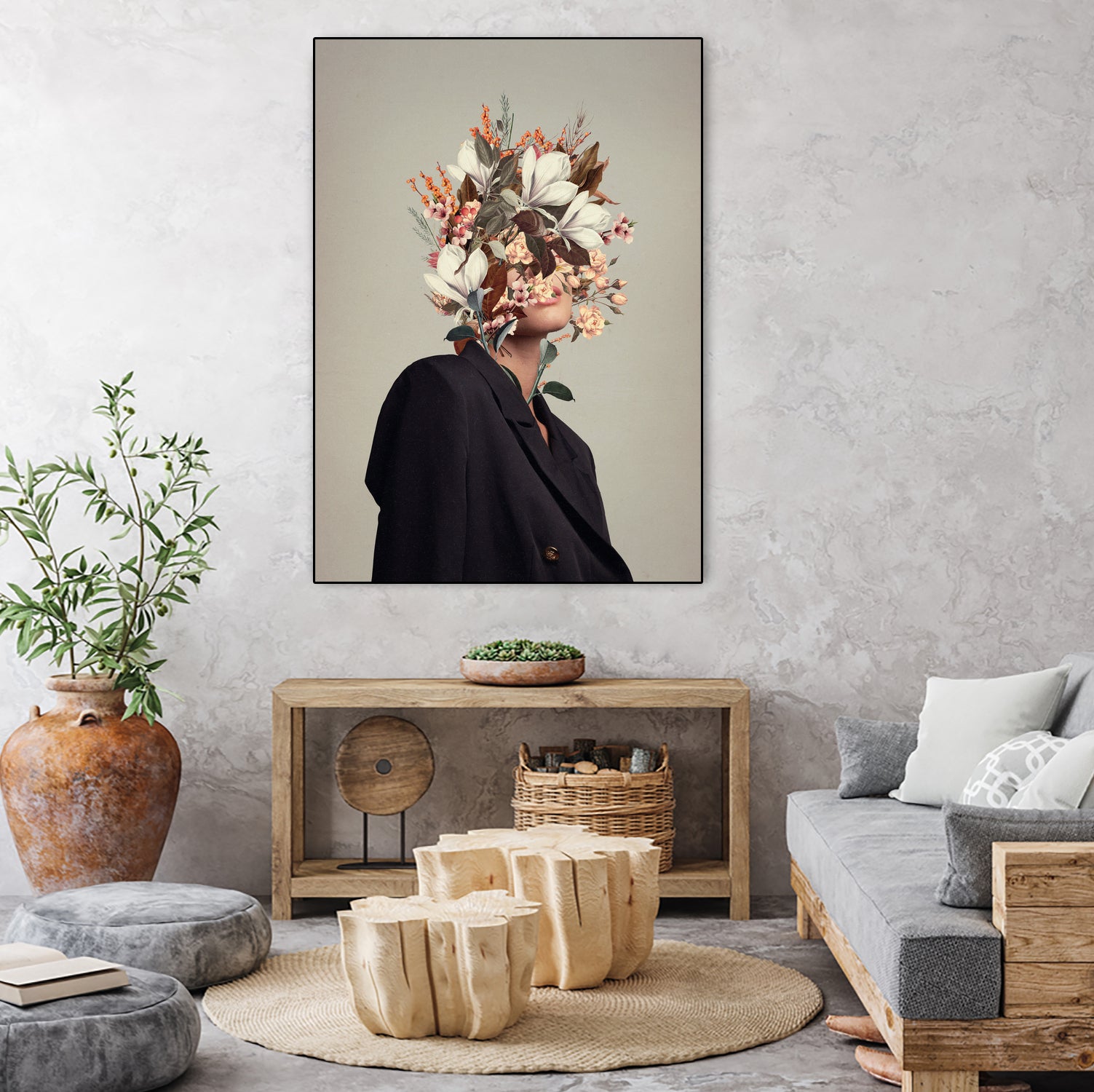 Infinite Moments Infinite Autumns by Frank Moth on GIANT ART - figurative  art,portrait,woman,feminine,elegant,autumn,lotus,roses,equinox,flowers,botanical,petal,petals,flower,flora,flowers and plants,botanicals,person,figurative,people,elegancy,grace,graceful,fall,lotuses,lotus flower,lotus flowers,plant,plants,leaf,leafs,spa,zen,mindfulness,surreal,creative edit,surrealism,surrealistic,composite,montage,surrealist,creative portrait