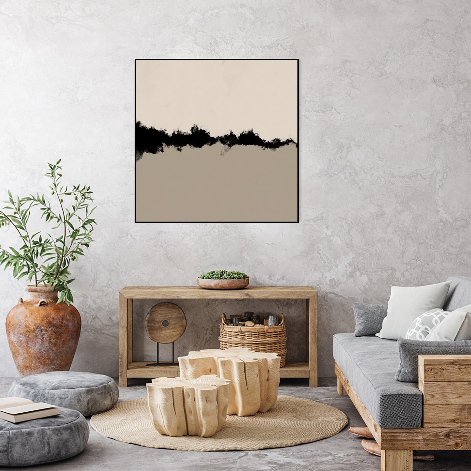 Leaena by Yopie on GIANT ART - illustration beige