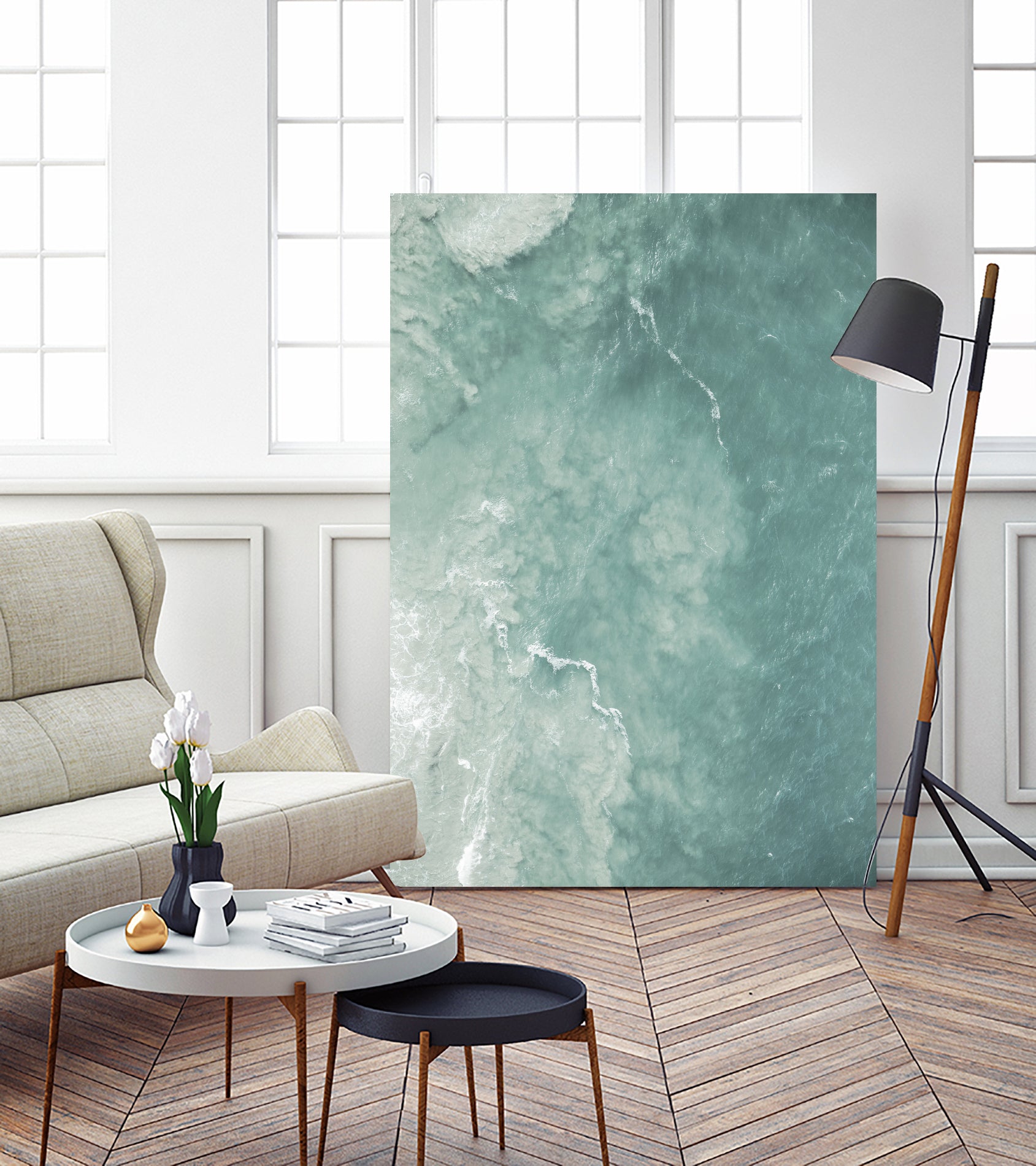 Ocean's Whisper by Shot by Clint on GIANT ART - landscape aerial ocean view