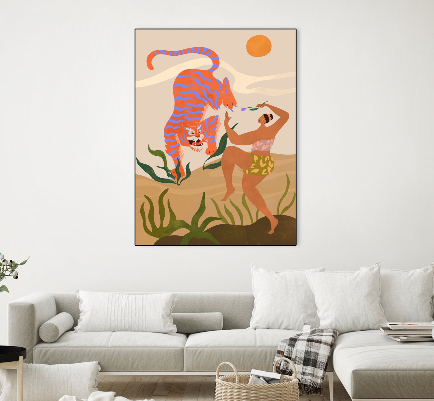 Dance With Me by Arty Guava on GIANT ART - illustration color
