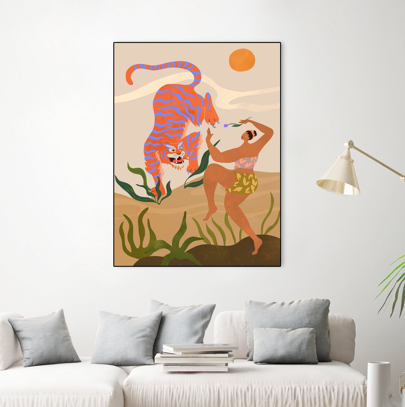 Dance With Me by Arty Guava on GIANT ART - illustration color