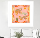 Rawring Playmates by Arty Guava on GIANT ART - illustration animal