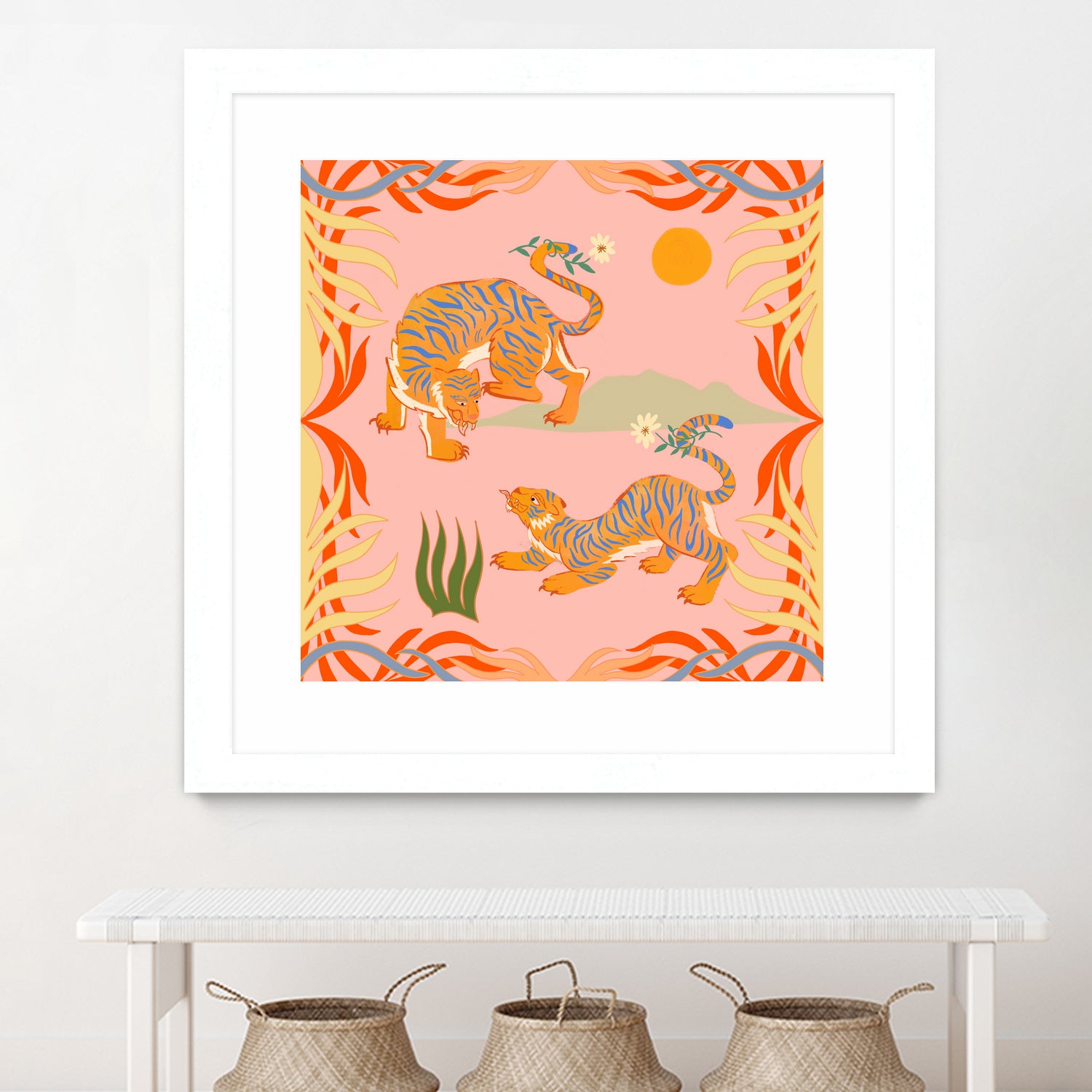 Rawring Playmates by Arty Guava on GIANT ART - illustration animal