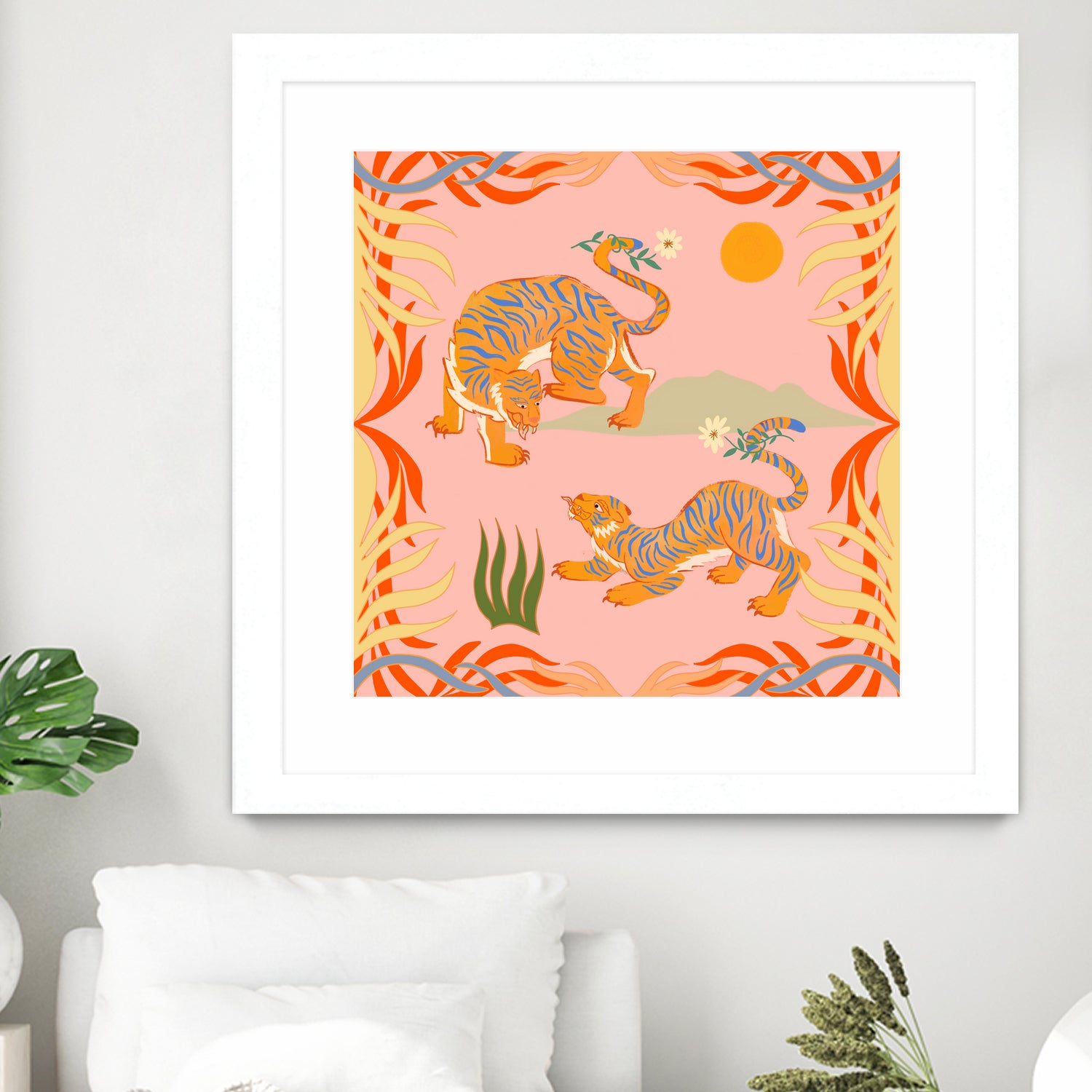 Rawring Playmates by Arty Guava on GIANT ART - illustration animal