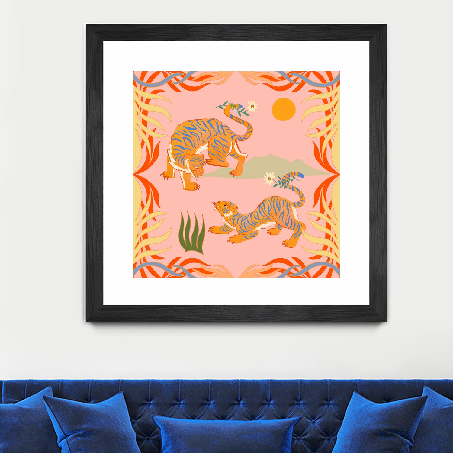 Rawring Playmates by Arty Guava on GIANT ART - illustration animal