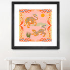 Rawring Playmates by Arty Guava on GIANT ART - illustration animal