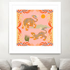 Rawring Playmates by Arty Guava on GIANT ART - illustration animal