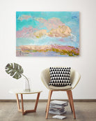 Pastel Sky Drift by Dorothy Fagan on GIANT ART - illustration abstract landscape painting