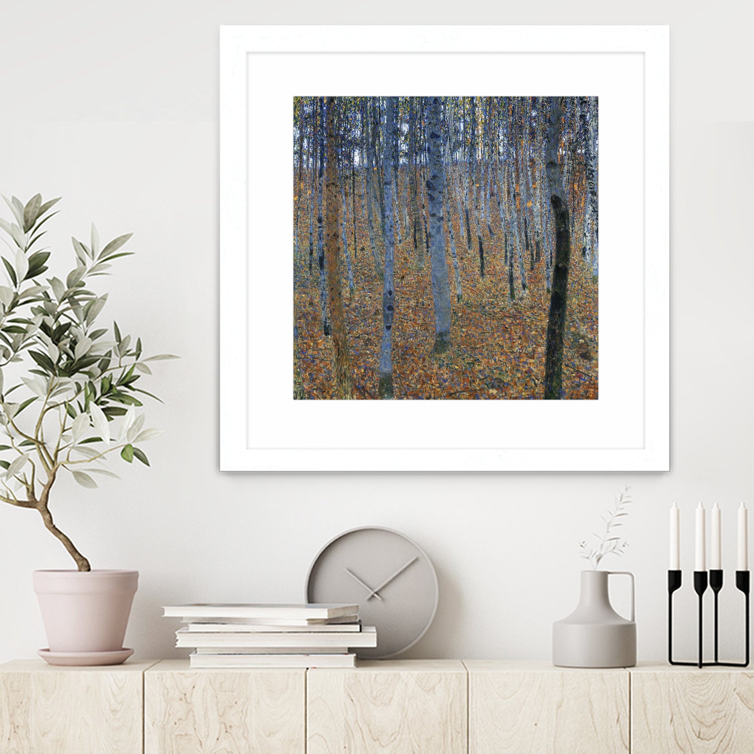 Beech Grove I (1902) by Gustav Klimt on GIANT ART - 5906 illustration