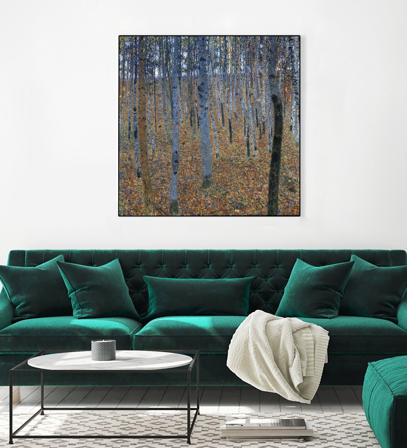 Beech Grove I (1902) by Gustav Klimt on GIANT ART - 5906 illustration