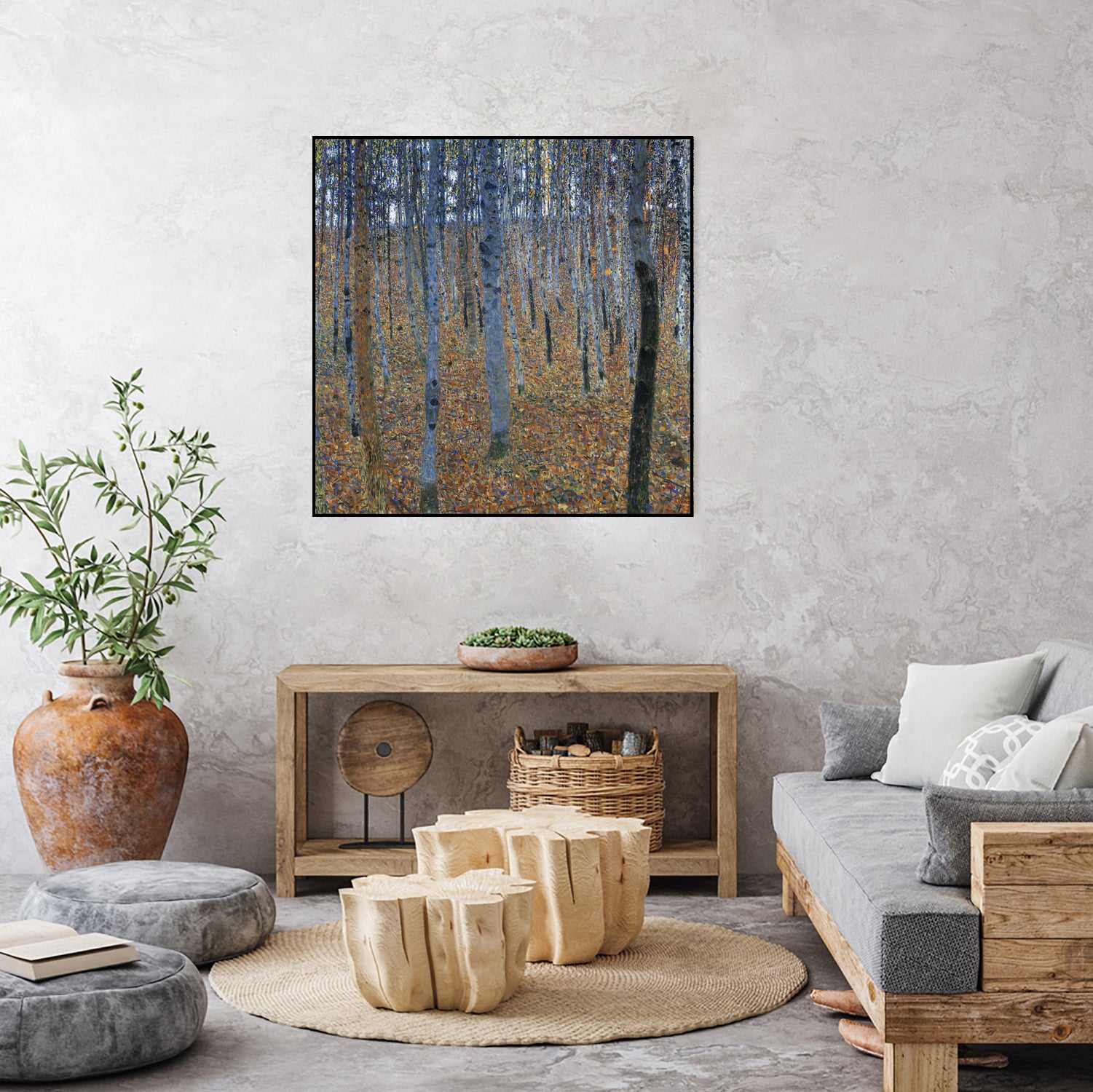 Beech Grove I (1902) by Gustav Klimt on GIANT ART - 5906 illustration