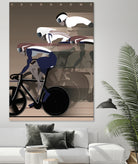 Velodrome by Wyatt 9 on GIANT ART - vintage poster,vintage,retro,old,poster,retro poster,old poster,text,vehicles,grand tour,bicycle,bike,bikes,transportaiton,bicycles,transportation,graphic,word, words, letter, letters, inspiration, inspirational,illustration,vehicle,sport,sports,action,biking,bicycling,cycling,person,people,bike ride,bike rider,bike riding,bicyclist,bike riders,bicyclists,race,racing,helmet,helmets,bicycle shop,family tree,high key,high-