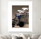 Velodrome by Wyatt 9 on GIANT ART - vintage poster,vintage,retro,old,poster,retro poster,old poster,text,vehicles,grand tour,bicycle,bike,bikes,transportaiton,bicycles,transportation,graphic,word, words, letter, letters, inspiration, inspirational,illustration,vehicle,sport,sports,action,biking,bicycling,cycling,person,people,bike ride,bike rider,bike riding,bicyclist,bike riders,bicyclists,race,racing,helmet,helmets,bicycle shop,family tree,high key,high-