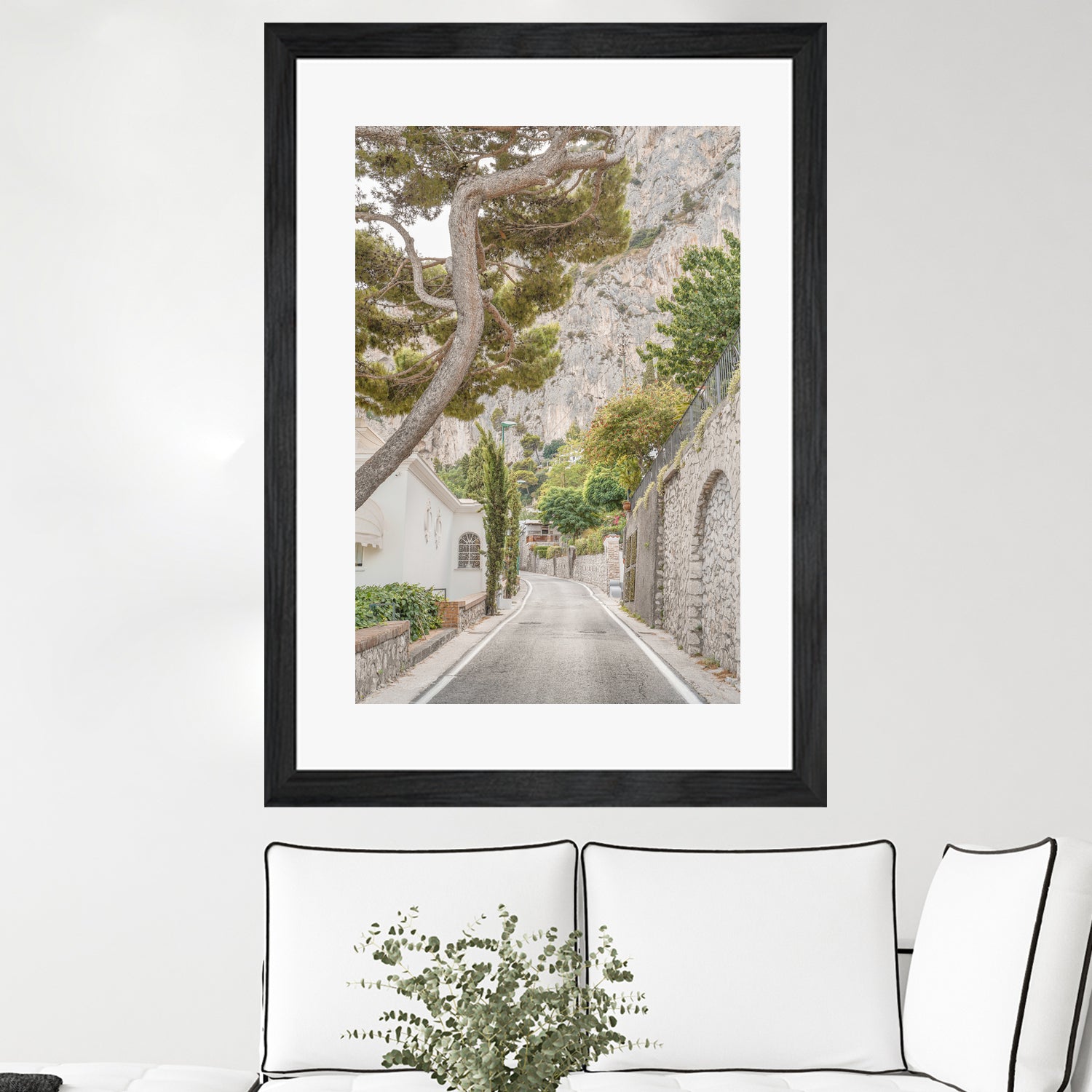 Streets of Capri by Henrike Schenk on GIANT ART - landscape capri