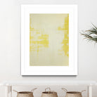 SUNNY SIDE UP by Gustaf Tidholm on GIANT ART - abstract yellow