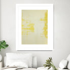 SUNNY SIDE UP by Gustaf Tidholm on GIANT ART - abstract yellow