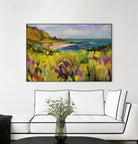 Coastal California  by Maxine Shore  on GIANT ART - green landscape  coast