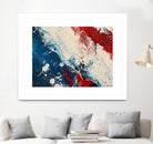 Red White and Blue by Andreas Magnusson on GIANT ART - abstract art