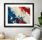 Red White and Blue by Andreas Magnusson on GIANT ART - abstract art