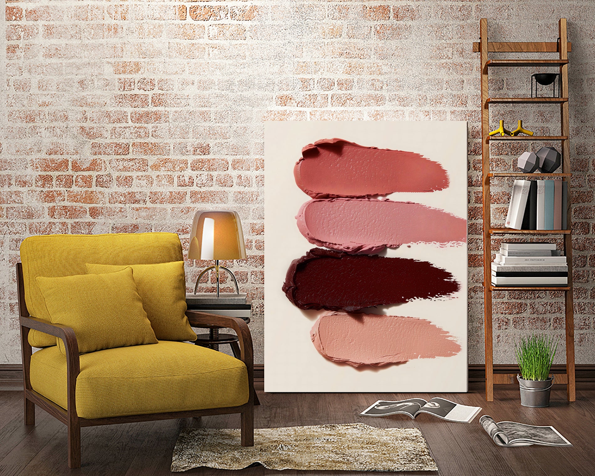 Lipstick by Andreas on GIANT ART - pink illustration makeup