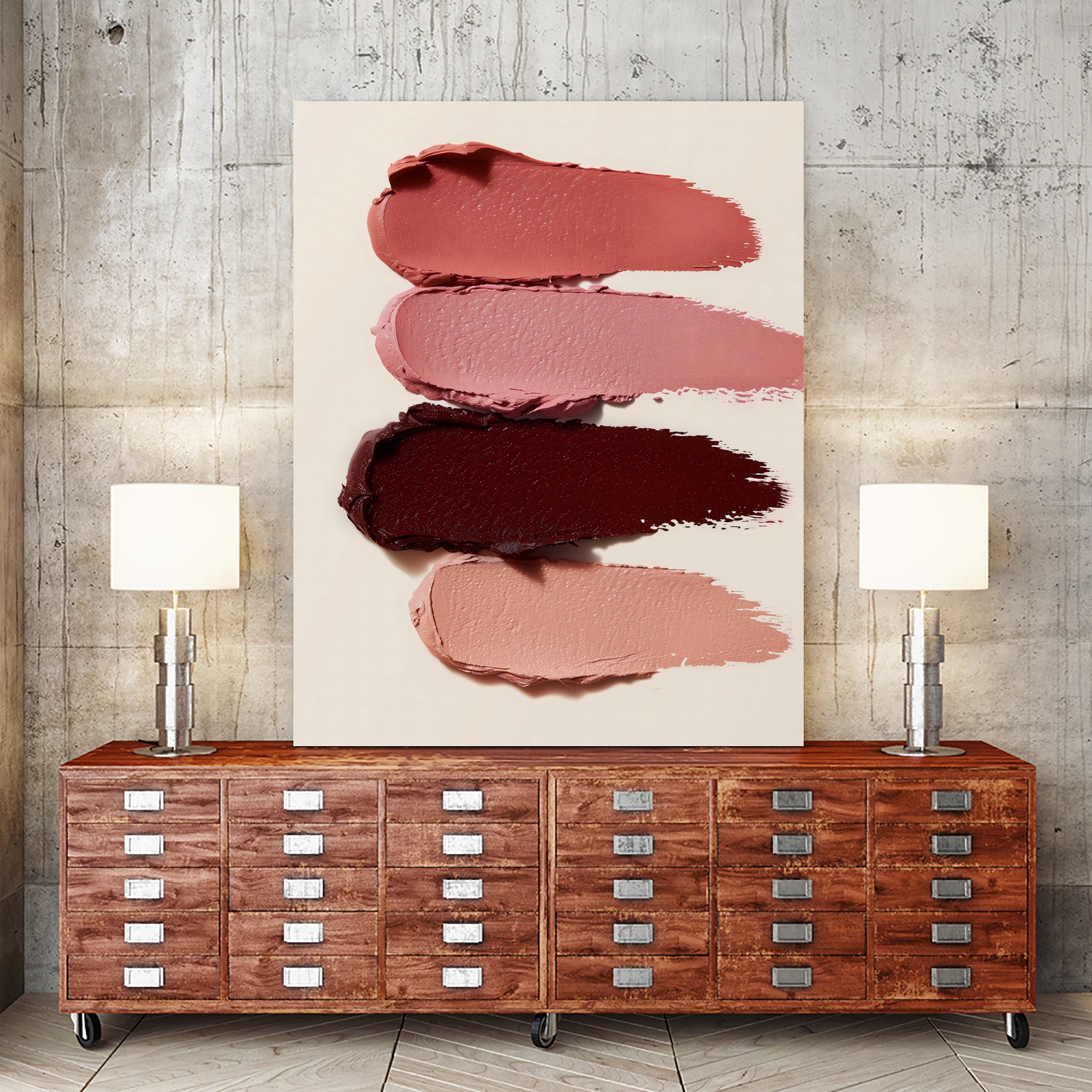 Lipstick by Andreas on GIANT ART - pink illustration makeup