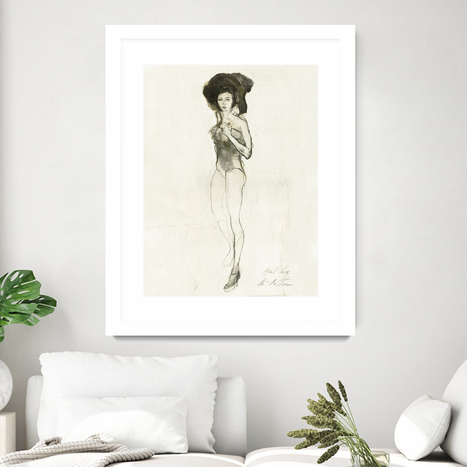 Minimalist Style by Ute Rathmann on GIANT ART - figurative fashion illustration