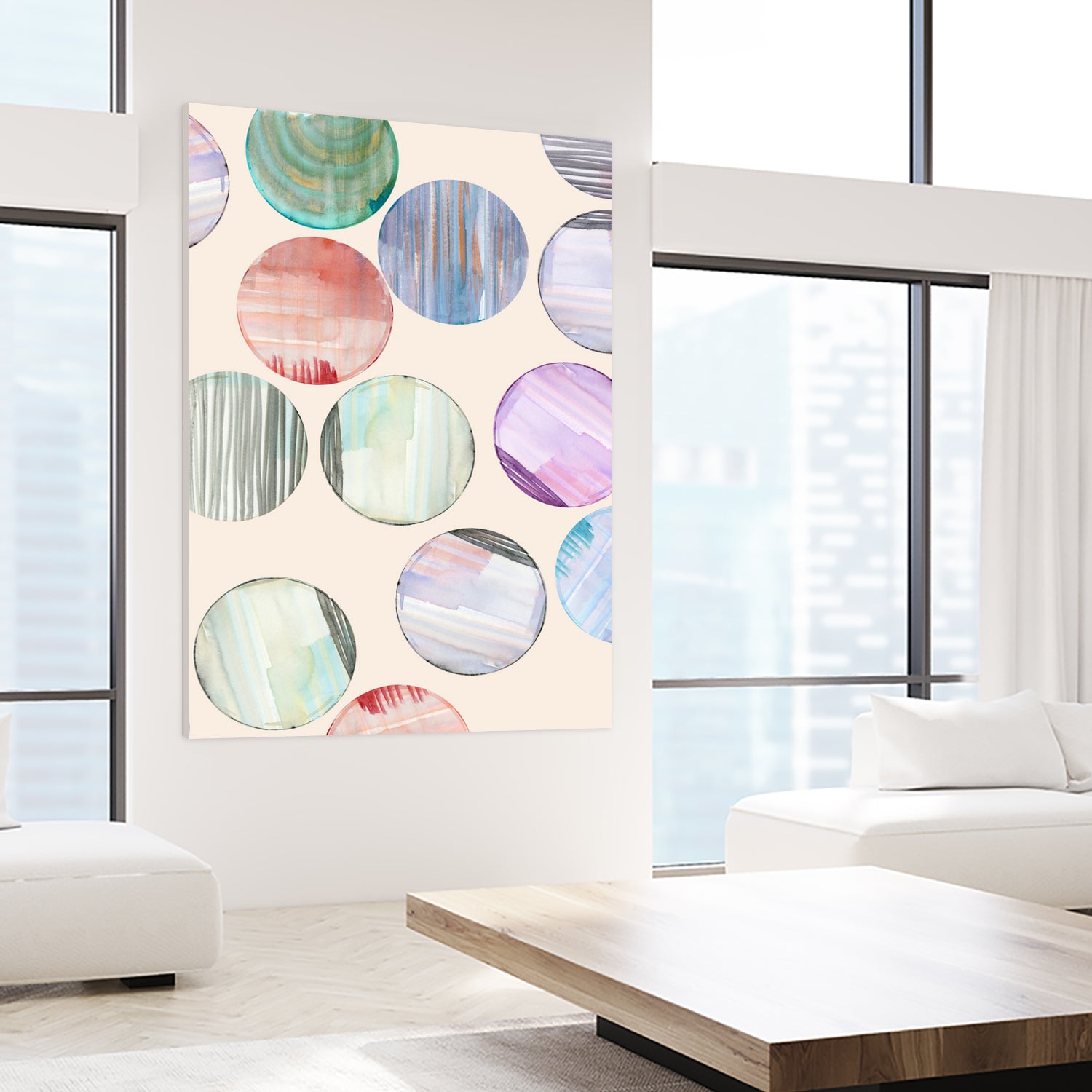 Protection Circles 2 by cartissi on GIANT ART - abstract circle