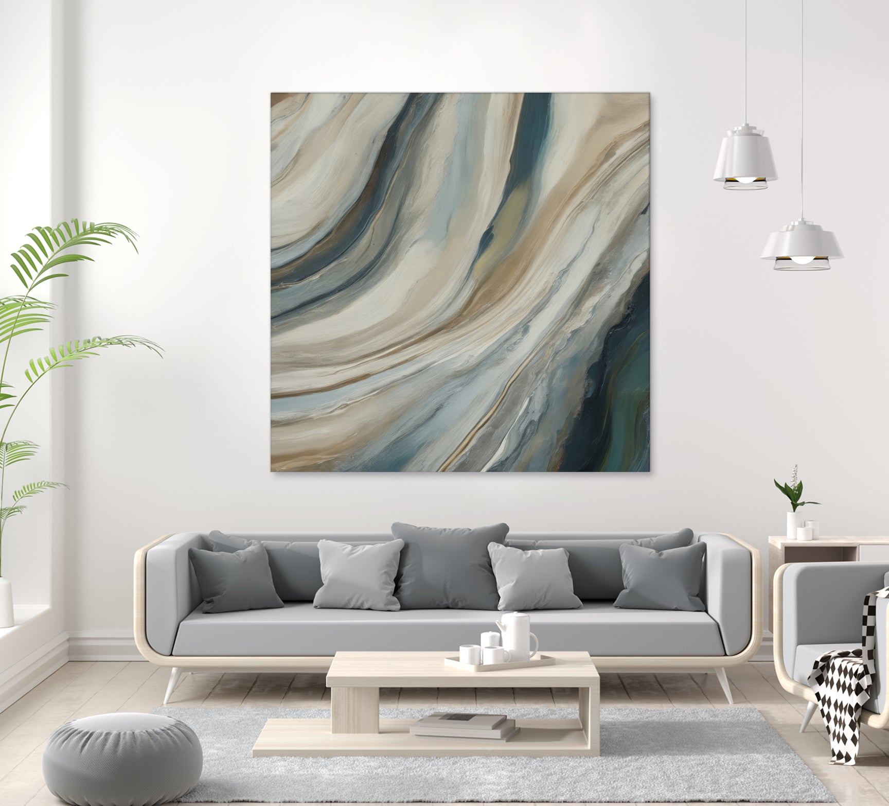 Organic Lines And Harmonious Colors by Alpenglow Workshop on GIANT ART - 12000 illustration