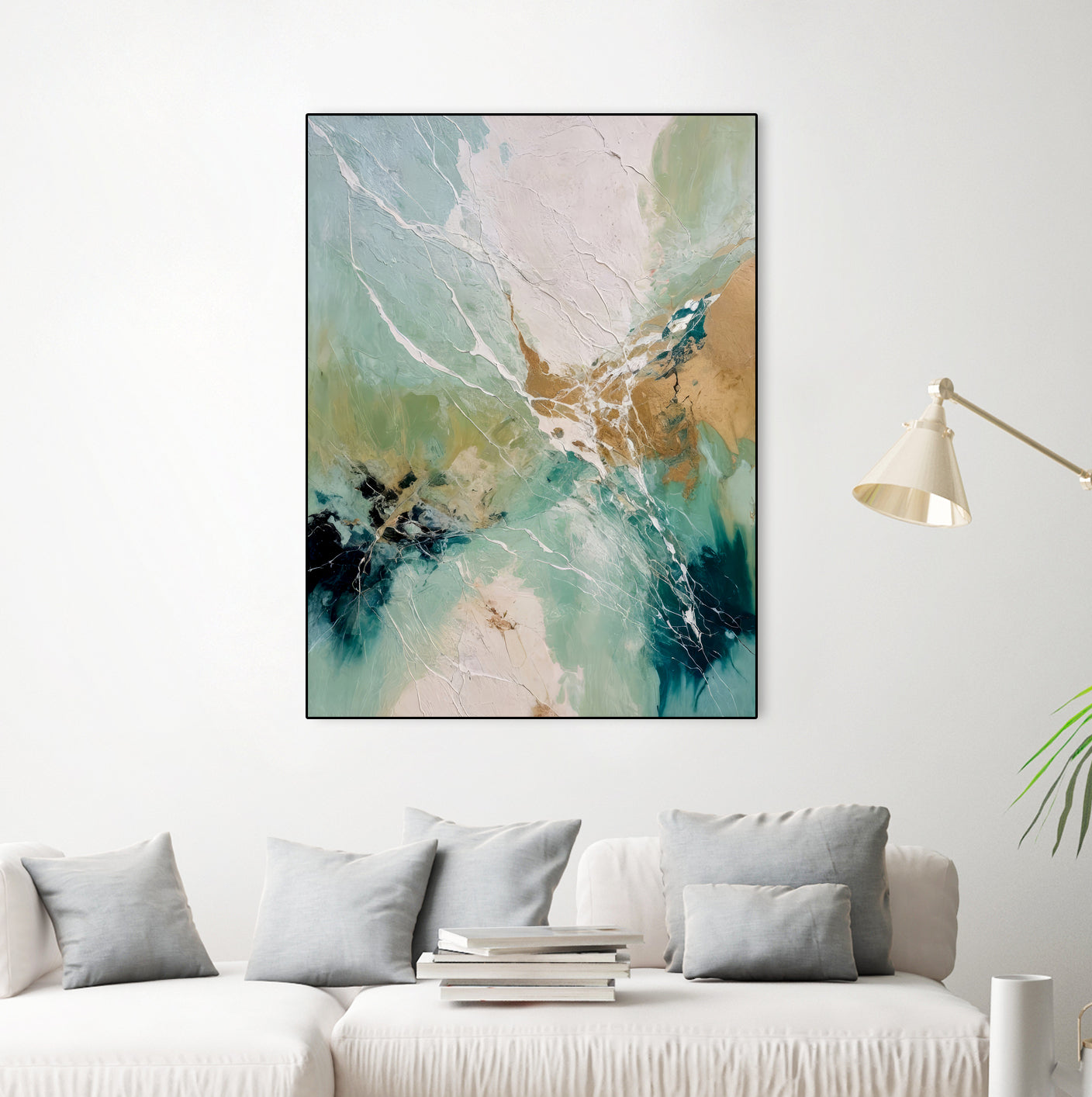 Ethereal Currents by Alpenglow Workshop on GIANT ART - abstract abstract art