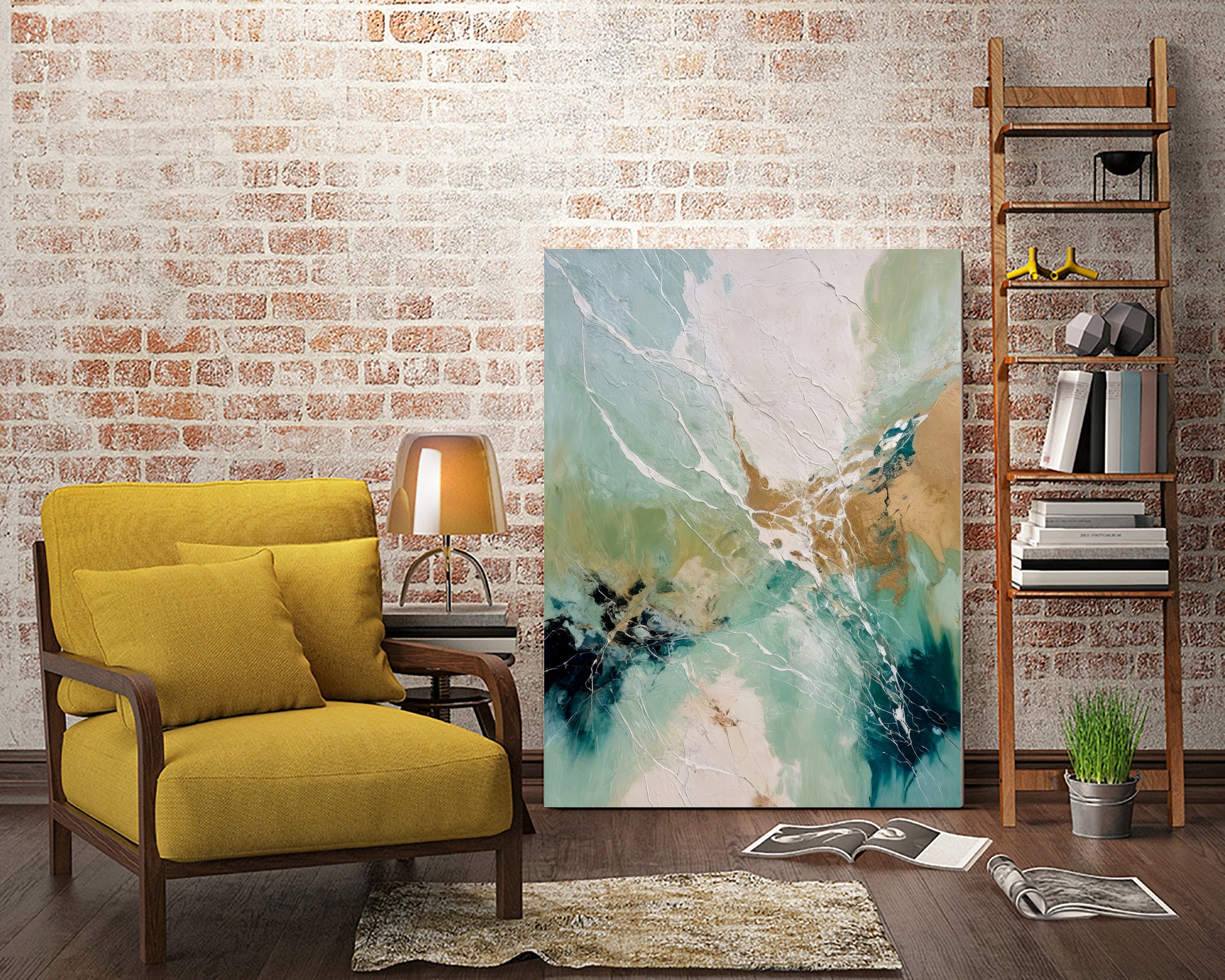 Ethereal Currents by Alpenglow Workshop on GIANT ART - abstract abstract art