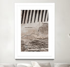 Shadow of lines at vintage wall by Photolovers on GIANT ART - abstract ground