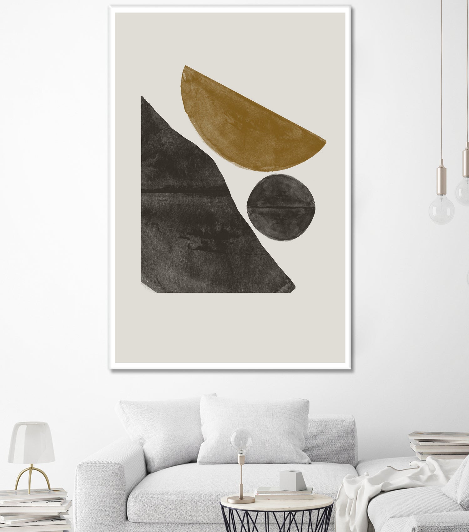 Shapes in Harmony by THE MIUUS STUDIO on GIANT ART - illustration abstract art print
