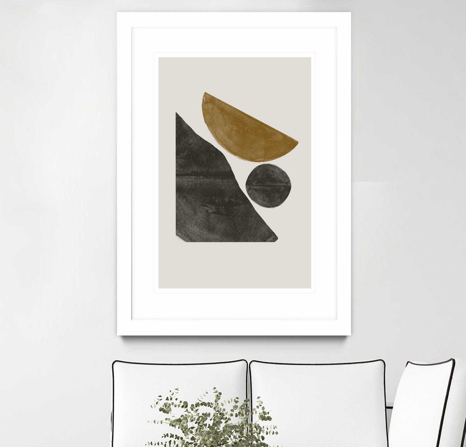 Shapes in Harmony by THE MIUUS STUDIO on GIANT ART - illustration abstract art print