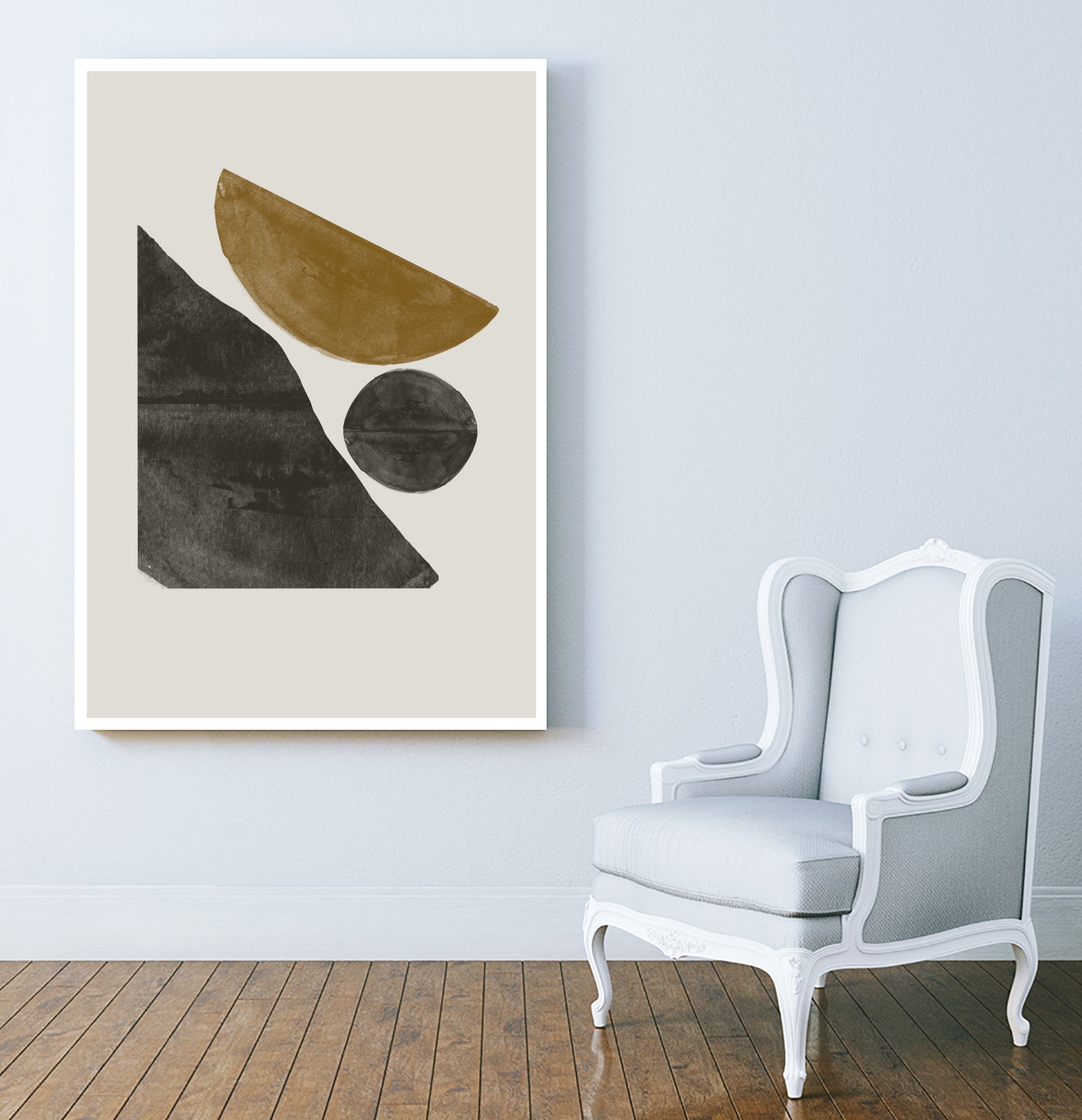 Shapes in Harmony by THE MIUUS STUDIO on GIANT ART - illustration abstract art print