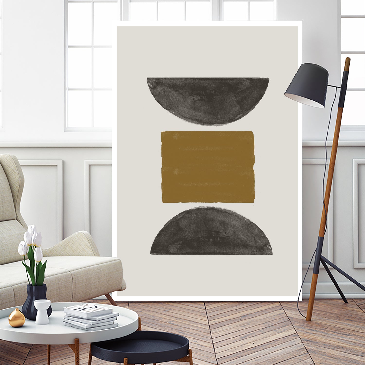 Geometric Harmony by THE MIUUS STUDIO on GIANT ART - illustration abstract art