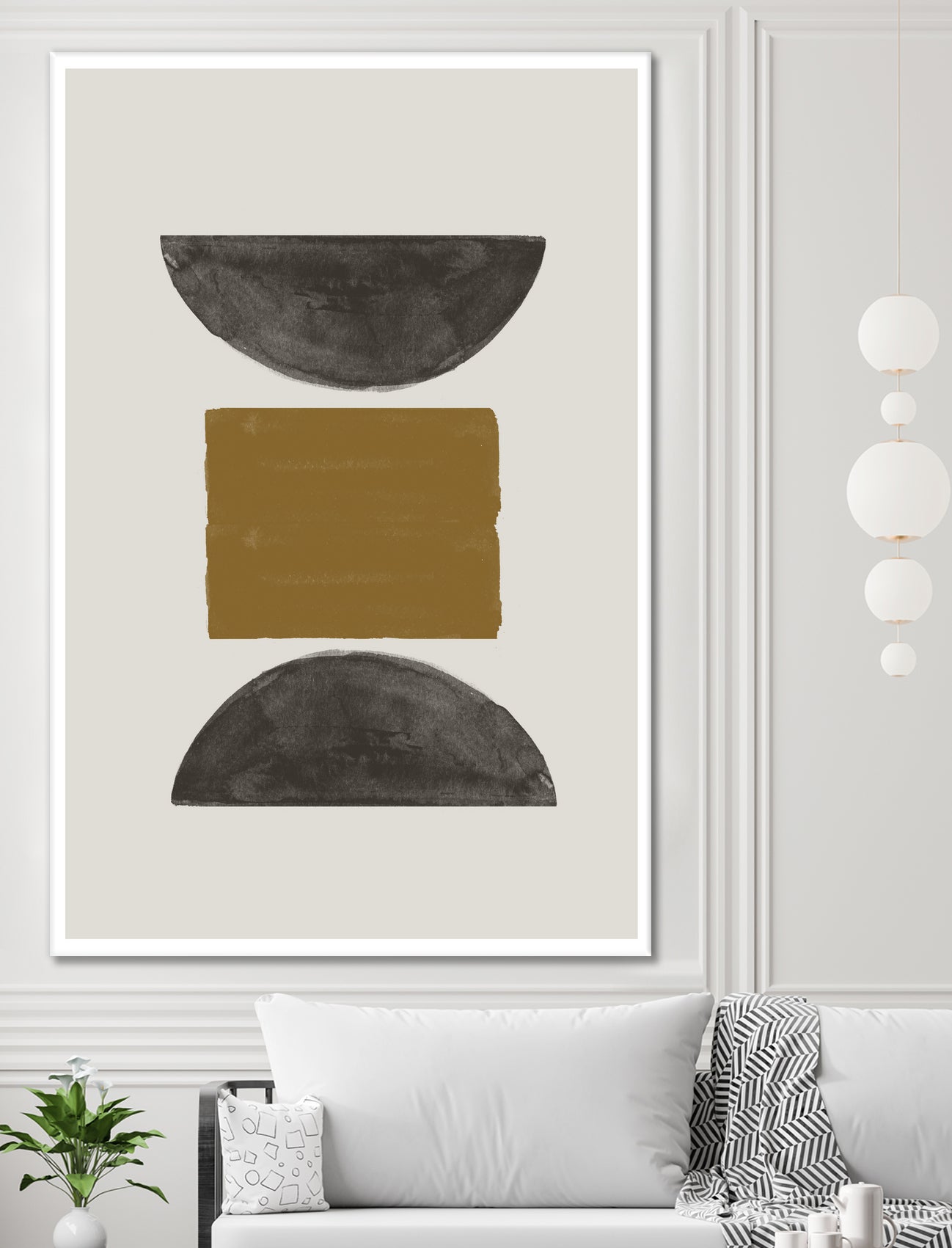 Geometric Harmony by THE MIUUS STUDIO on GIANT ART - illustration abstract art