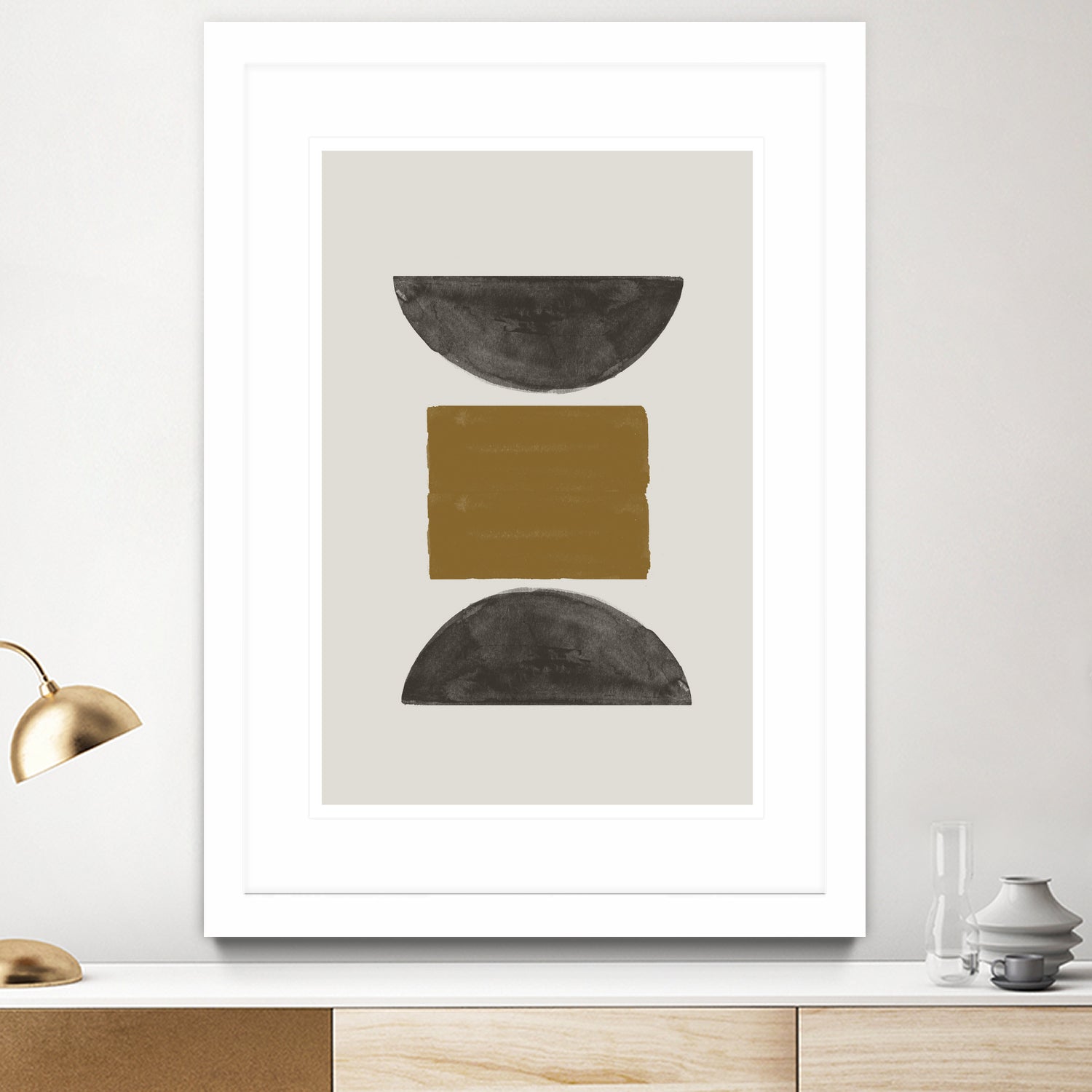 Geometric Harmony by THE MIUUS STUDIO on GIANT ART - illustration abstract art