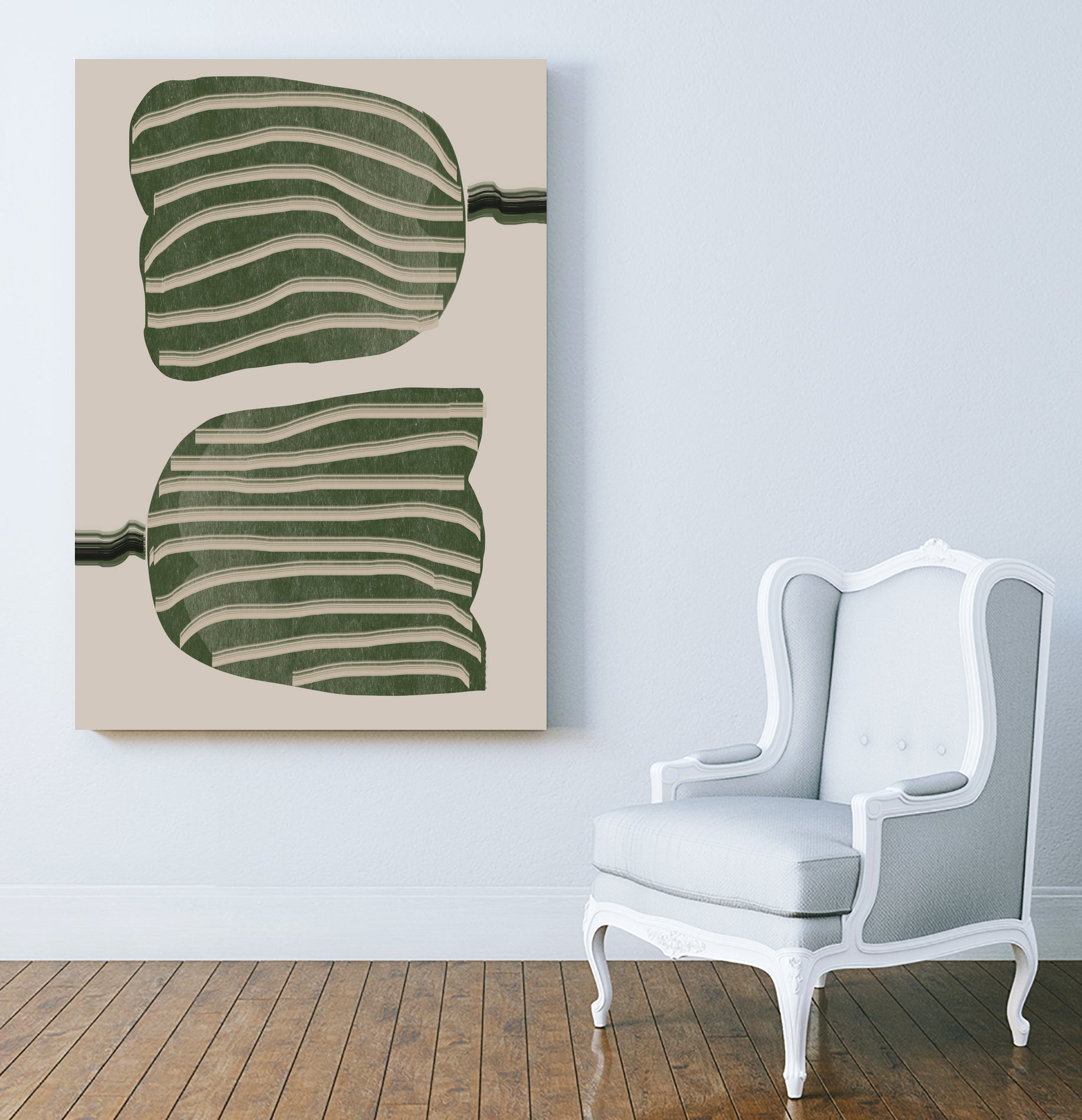 Abstract Tulips by THE MIUUS STUDIO on GIANT ART - drawing flowers and plants drawing