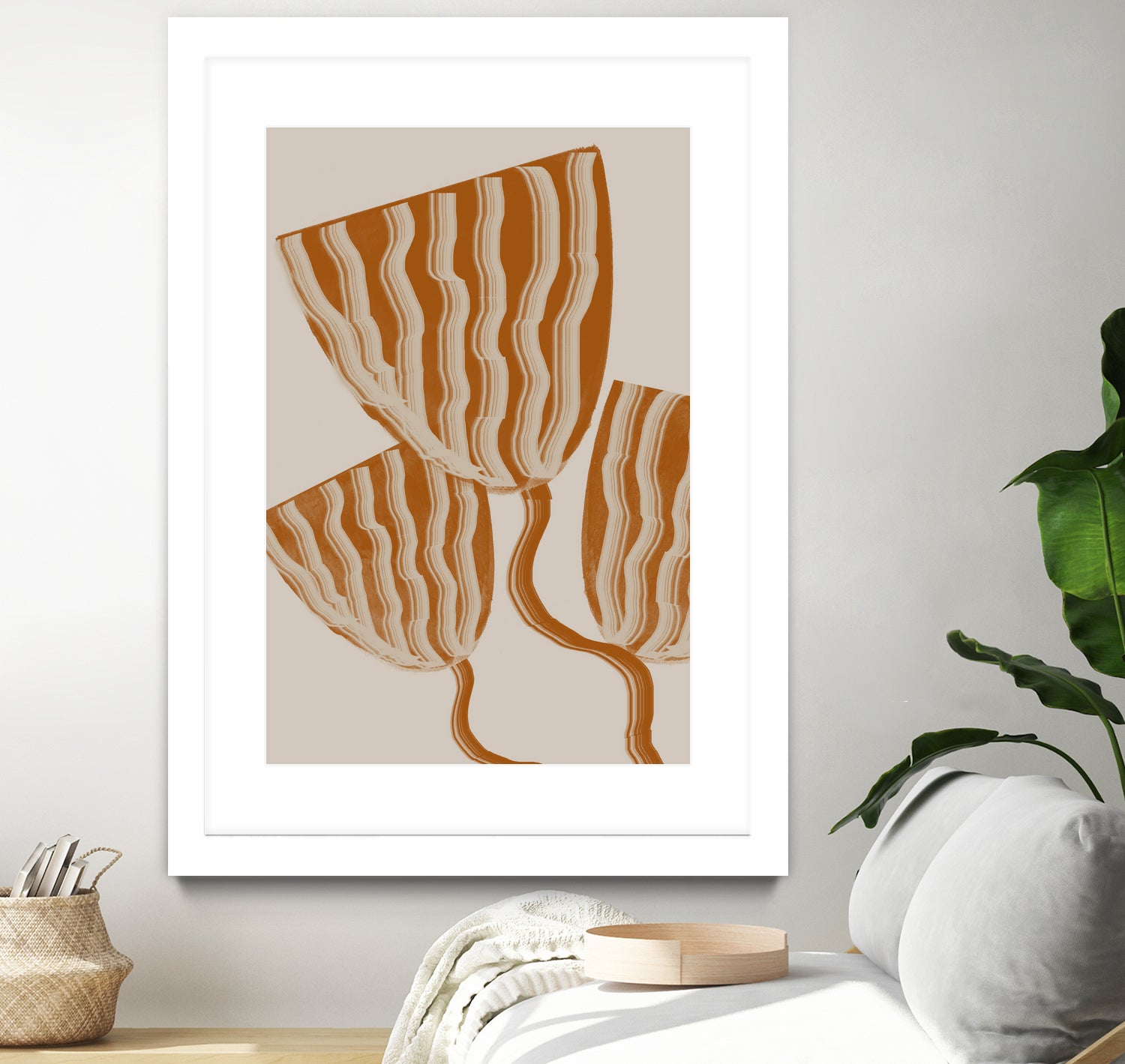 Modern Flowers by THE MIUUS STUDIO on GIANT ART - botanical flower 