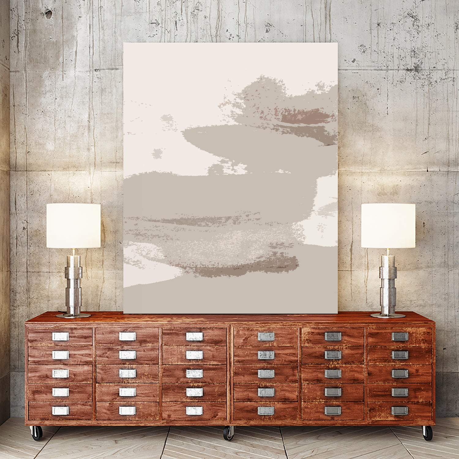 Pastel Brush Strokes by Iris Lehnhardt on GIANT ART - abstract modern farmhouse