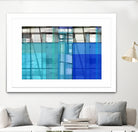 Living By The Ocean 1 by Cartissi on GIANT ART - blue abstract