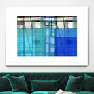 Living By The Ocean 1 by Cartissi on GIANT ART - blue abstract