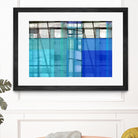 Living By The Ocean 1 by Cartissi on GIANT ART - blue abstract
